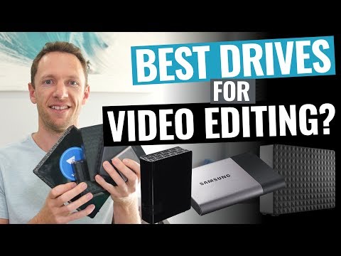 best external hard drive for video editing mac 2016